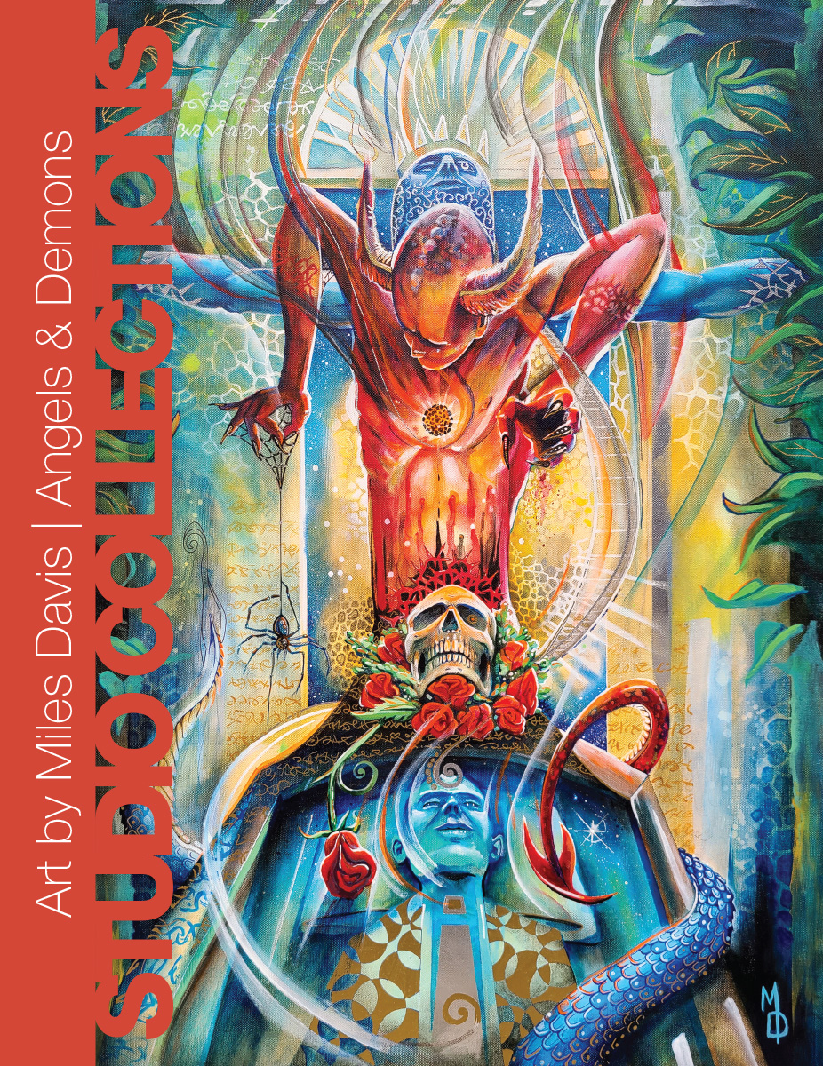 The Studio Collections - Angels & Demons | Collectible Art Books by NeoSurrealist Miles Davis of Massive Burn Studios | MBS Publishing